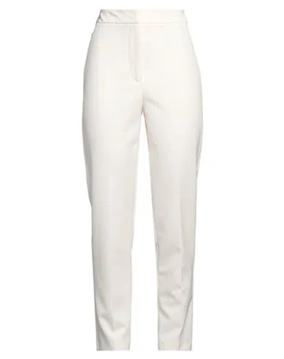 Silence Limited Woman Pants Cream Size S Pes, Elastane In White