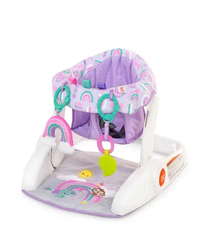 Bright Starts Baby Purple Paradise Learn-to-sit 2-position Floor Seat In Multi