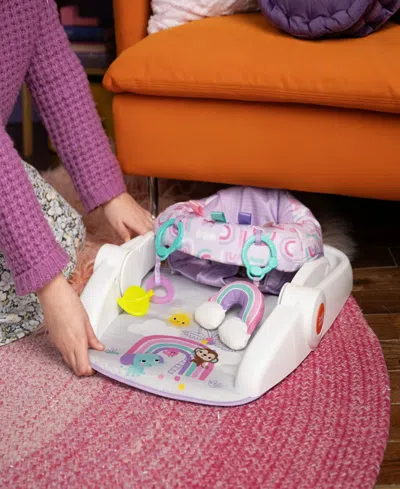 Bright Starts Baby Purple Paradise Learn-to-sit 2-position Floor Seat In Multi