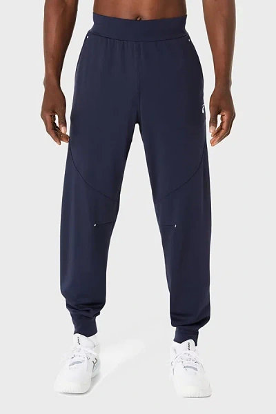 Asics Court Warm-up Pant In Midnight, Men's At Urban Outfitters In Midnight