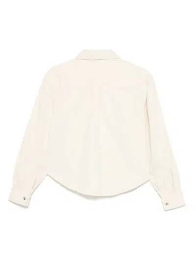 Frame Mainstay Shirt In Neutrals