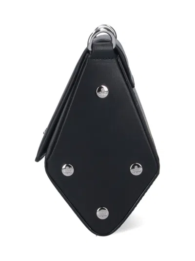 Vivienne Westwood Structured Shoulder Bag Adjustable Strap In Grey