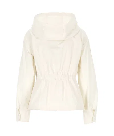 Moncler Charmeil Giubbotto In White