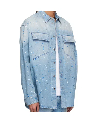 Off-white Off White Shirts In Blue