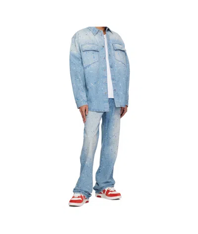 Off-white Off White Shirts In Blue