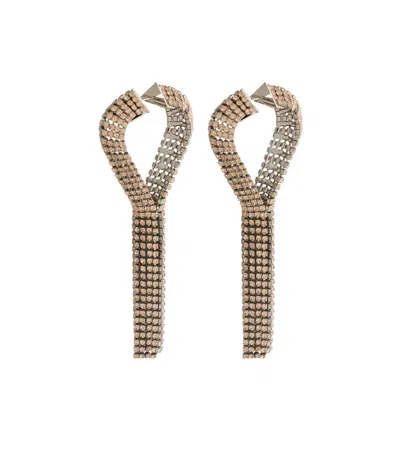 Rabanne Pendant Earrings In Yellow