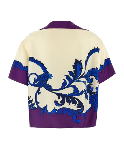 Etro Paisley Print Maxi Shirt In Multi