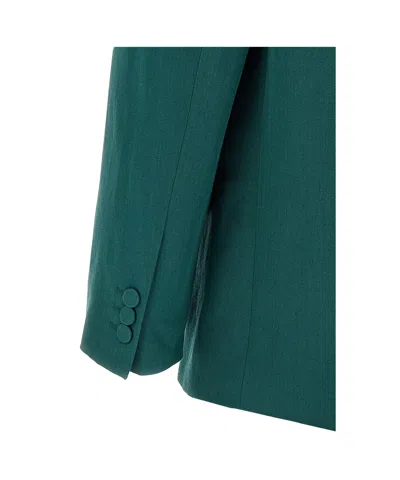 Dries Van Noten Birdy Blazer In Green