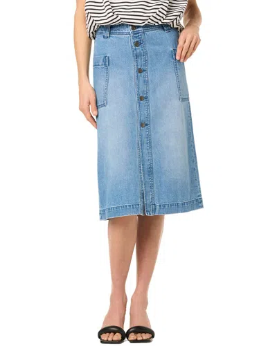 Joe's Jeans Cargo Midi Skirt In Multi