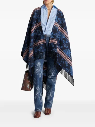Etro Jeans Im Regular Fit Mit Jacquardmuster In S9090