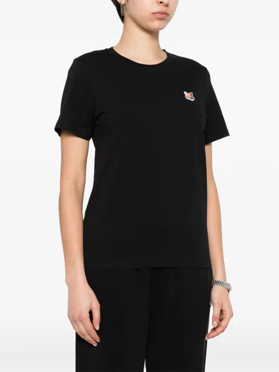 Maison Kitsuné T-shirt With Speedy Fox Application In White P100