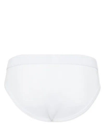 Dsquared2 Logo-patch Briefs In White
