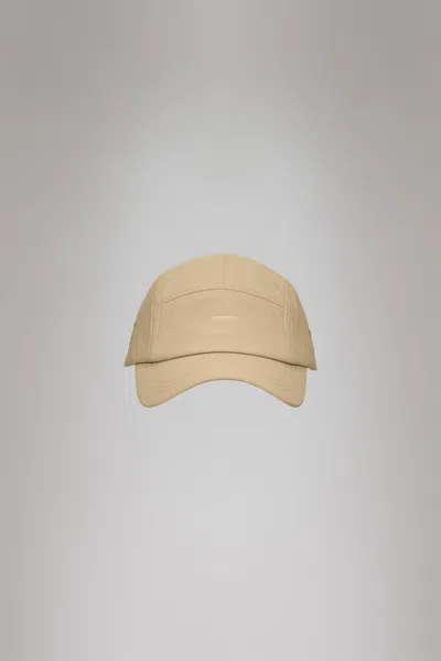Rains 5 Panel Cap In Sand
