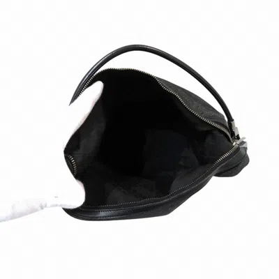 Pre-owned Gucci Sherry Line Black Canvas Handbag Shoulder Bag ()