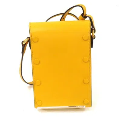 Pre-owned Gucci Yellow Leather Shoulder Bag ()