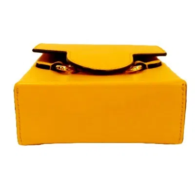 Pre-owned Gucci Yellow Leather Shoulder Bag ()