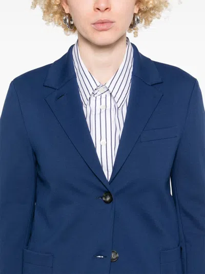 Harris Wharf London Single-breasted Blazer Jacket In Blue