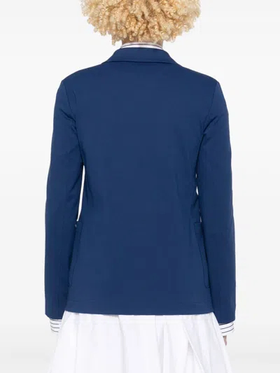 Harris Wharf London Single-breasted Blazer Jacket In Blue