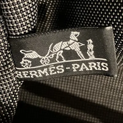 Pre-owned Hermes Gray Canvas Tote Bag ()