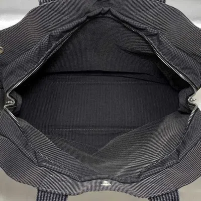 Pre-owned Hermes Her Line Gray Canvas Tote Bag ()