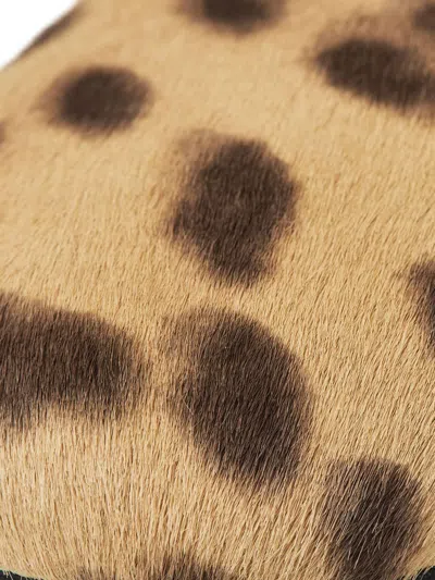 Jimmy Choo Leopard Print Ankle Strap Pumps In Brown