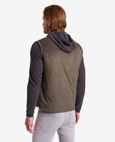 Kenneth Cole Reversible Water-resistant Vest In Brown