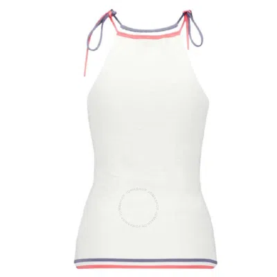 Fendi Ivory Viscose Blend Top In White