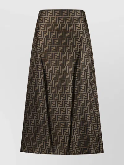 Fendi Skirt In Brown