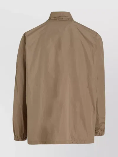 Dsquared2 Man Jacket Khaki Size 40 Polyester In Neutrals