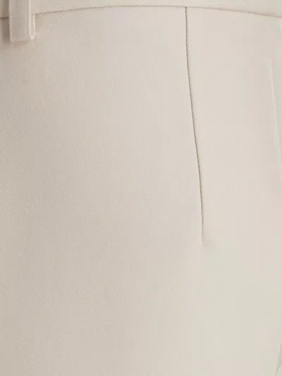 Magda Butrym Trousers With Wide Leg And Pockets In White