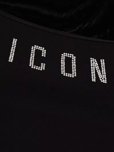 Dsquared2 Women Black Cotton Stretch Suit In Black