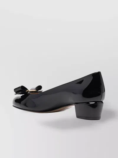 Ferragamo Vara Soft' Pumps In Black