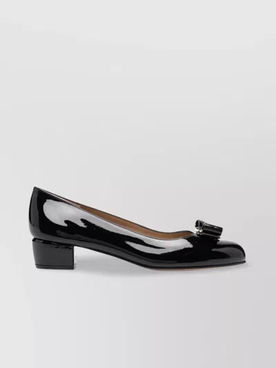 Ferragamo Vara Soft' Pumps In Black