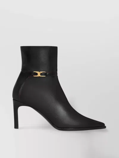 Celine Pointed Toe Stiletto Heel Ankle Boots