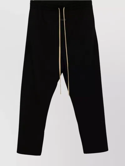 Fear Of God Black Nylon And Cotton Jogging Trousers