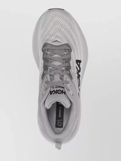 Hoka Outdoor Shoe Men Bondi 8 Sharkskin/harbor Mist In Gray