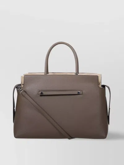 Tory Burch Large Pebbled Satchel Mercer Cross-body Bags