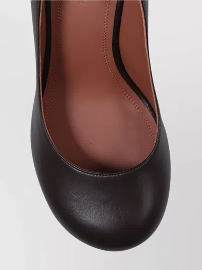 Amina Muaddi Iris Pump 95 Nappa Black 95 Mm Mini Irispump95 Blk In Black