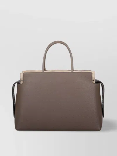 Tory Burch Large Pebbled Satchel Mercer Cross-body Bags