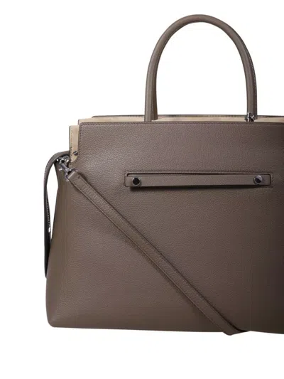 Tory Burch Large Pebbled Satchel Mercer Cross-body Bags