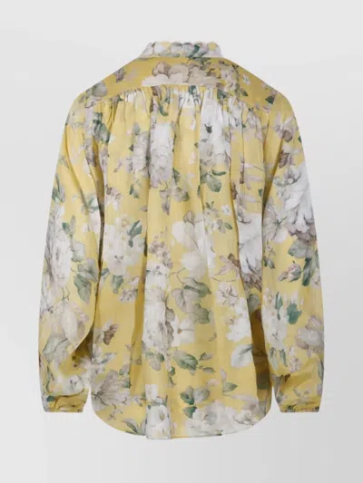 Zimmermann Blouse With Floral Pattern