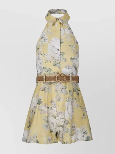 Zimmermann Floral-printed Jumpsuit