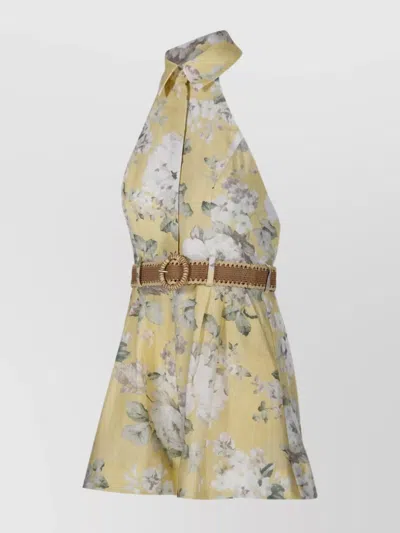 Zimmermann Floral-printed Jumpsuit
