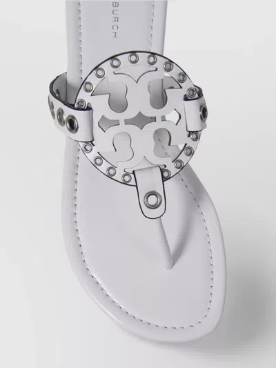Tory Burch Eyelet Stud Flat Sole Sandal