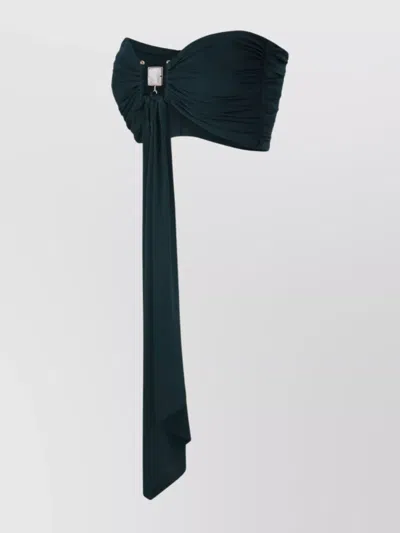 Christopher Esber Draped One-shoulder Top Ruched Detailing