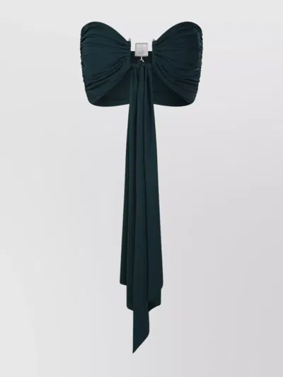 Christopher Esber Draped One-shoulder Top Ruched Detailing