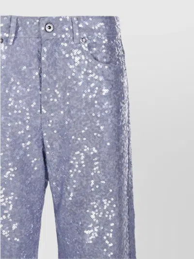 P.a.r.o.s.h Parosh Straight-leg Jeans With Sequin Detailing