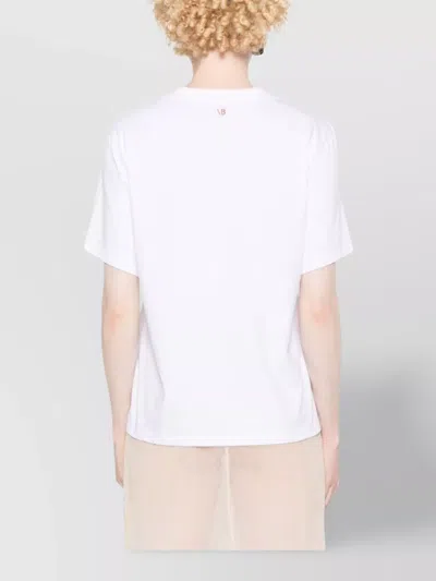 Victoria Beckham Marc Jacobs The Mini Bag Black Leather In White