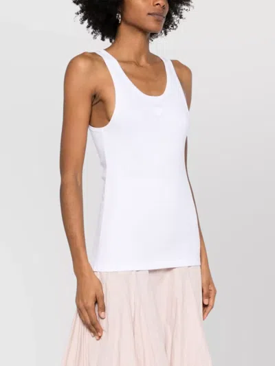 Prada Tank Top In White