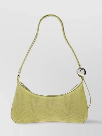 Jacquemus Le Bisou En Cuir In Green